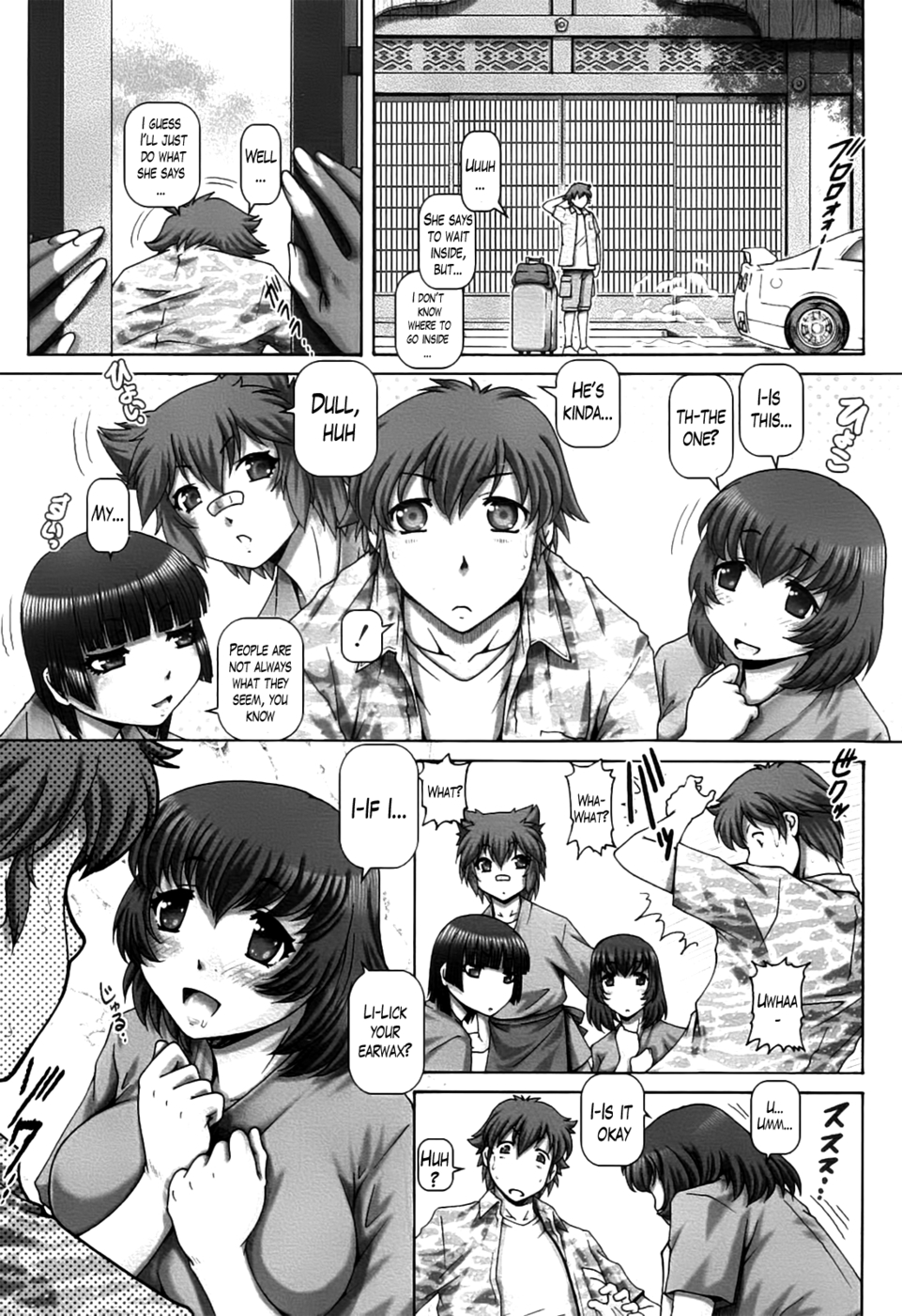 Hentai Manga Comic-Ayakashi Yakata no Miko-Chapter 1-7